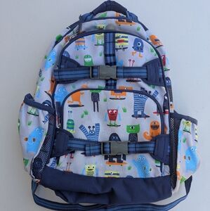 Pottery Barn Kids Monster Print Backpack